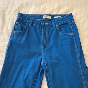 Bershka straight leg carpenter pants